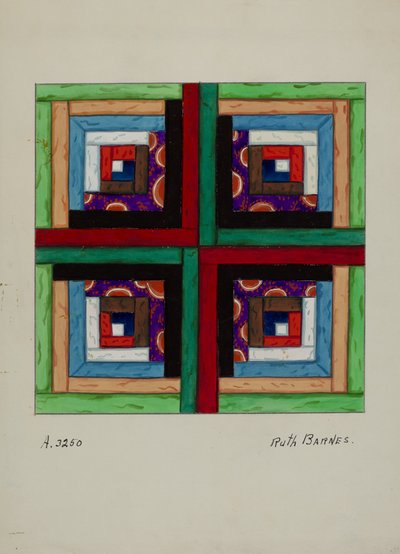 Peitto, c. 1936. tekijältä Ruth M Barnes