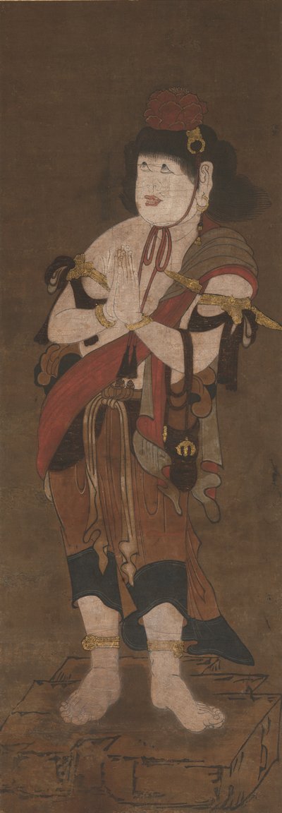 Fudo Myoon hoitaja, 1300-luku tekijältä Ryushu Shutaku