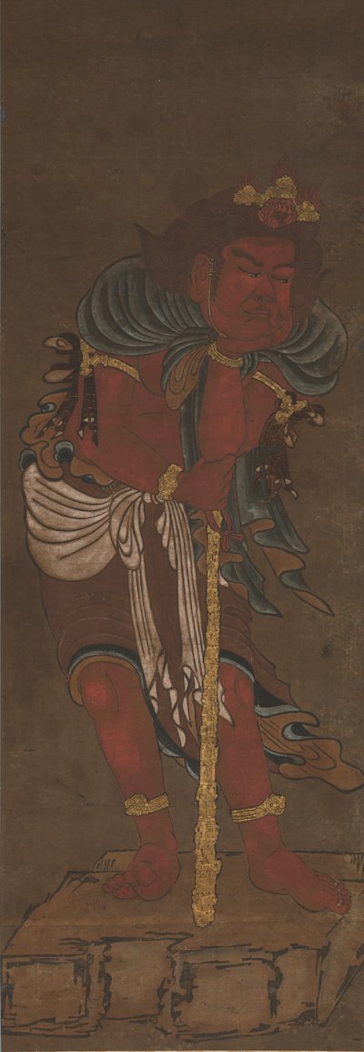 Fudo Myoon hoitaja, 1300-luku tekijältä Ryushu Shutaku