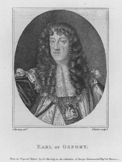 Earl of Ossory (kaiverrus) tekijältä S. (after) Harding