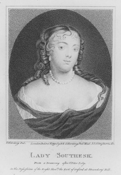 Lady Southesk (kaiverrus) tekijältä S. (after) Harding