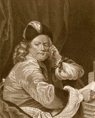 Thomas Killigrew, kaiverrus J.J Van den Bergh tekijältä S. Harding