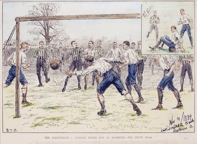 The Corinthians vs. Preston North End Richmondissa – Kolmas maali, kuvitteellisista urheilu- ja dramaattisista uutisista tekijältä S. T. Dadd