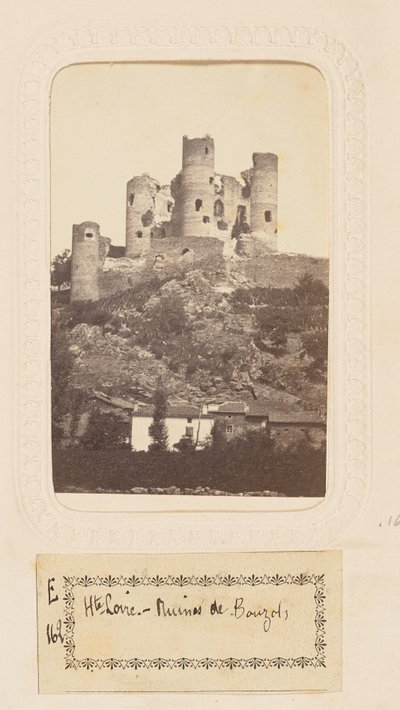 Haute-Loire - Bouzolsin rauniot tekijältä Sabatier