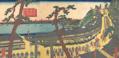 Katso Kanagawa Otote Urban Degree Roar d Urban Degree Kanagawa Execution, vai mitä? 1862-63. . tekijältä Sadahide Utagawa