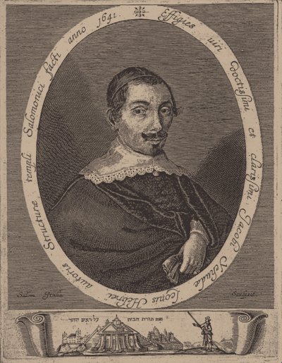 Retrat de Jacob Judah Leon 1602-1675 finès tekijältä Salom Italia