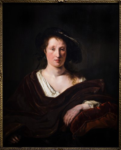 Nainen naamiaisasuissa tai Semiramis tekijältä Salomon de Bray