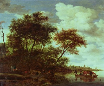 Tuntematon kuva tekijältä Salomon van Ruisdael or Ruysdael