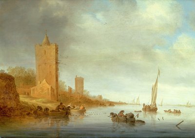 Tuntematon kuva tekijältä Salomon van Ruisdael or Ruysdael