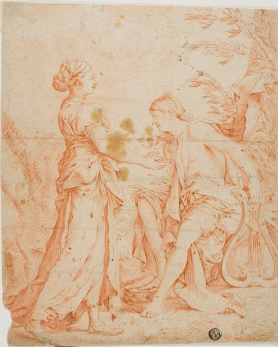 Apollo ja kumealainen Sybil tekijältä Salvator Rosa