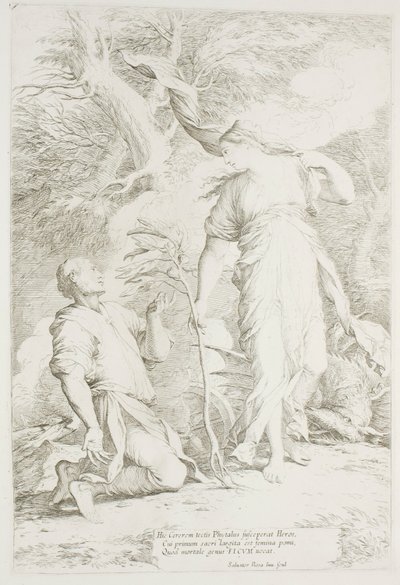 Ceres ja Phytalus tekijältä Salvator Rosa