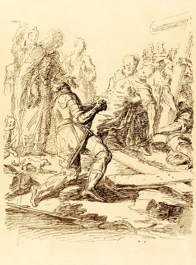 Ristin löytäminen tekijältä Salvator Rosa