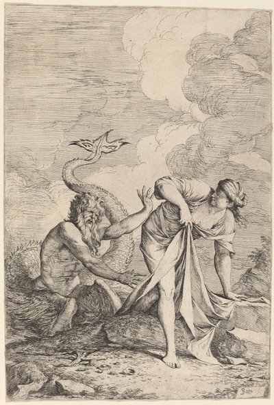 Glaucus ja Scylla tekijältä Salvator Rosa