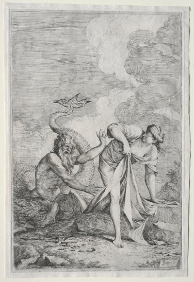 Glaucus ja Scylla, c. 1661 tekijältä Salvator Rosa