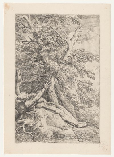 Pyhä Vilhelm Malevalilainen tekijältä Salvator Rosa