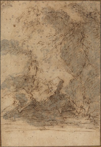 Maisema tekijältä Salvator Rosa
