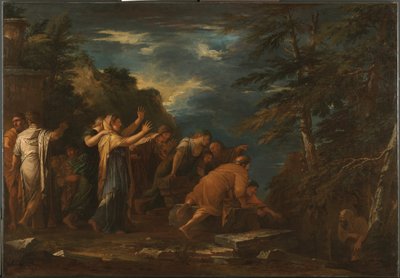 Pythagoras nousee manalasta tekijältä Salvator Rosa