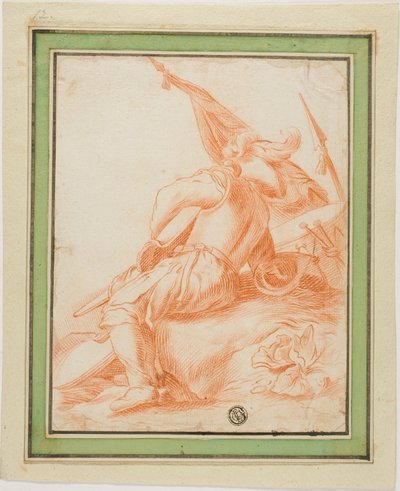 Soturi levossa tekijältä Salvator Rosa