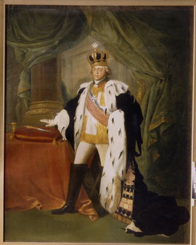 Venäjän keisari Paavali I:n (1754-1801) muotokuva Maltan ritarikunnan ritariksi pukeutuneena. (Venäjän keisari Paavali I:n muotokuva Maltan ritarikunnan ritaripuvussa). Salvatore Toncin (1756-1844) maalaus öljy kankaalle tekijältä Salvatore Tonci