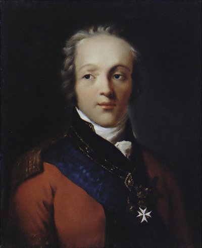 Kreivi Fjodor Vasilyevich Rostopchinin muotokuva 1763-1826, 1800 tekijältä Salvatore Tonci