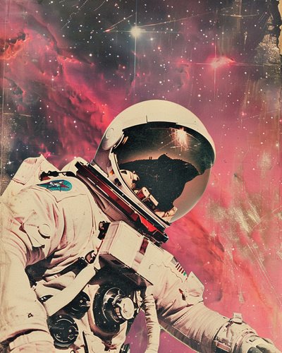 Astronautti Red Nebula tekijältä Samantha Hearn