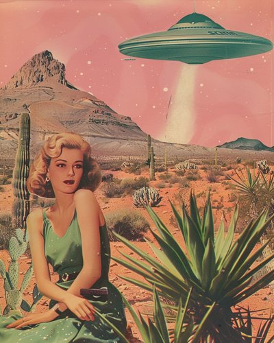 UFO-kohtaaminen autiomaassa tekijältä Samantha Hearn