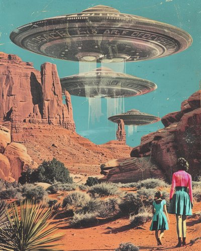 UFO-kohtaaminen autiomaassa tekijältä Samantha Hearn
