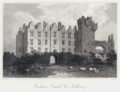 Inchmoren linna, Co Kilkenny (kaiverrus) tekijältä Samuel (after) Austin