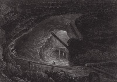 Australia: Burra Burra Copper Mines (kaiverrus). tekijältä Samuel (after) Prout