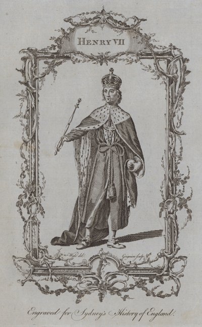 Henry VII (kaiverrus) tekijältä Samuel (after) Wale