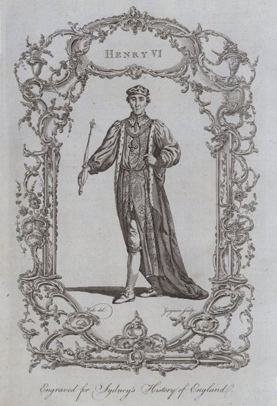 Henrik VI (kaiverrus) tekijältä Samuel (after) Wale