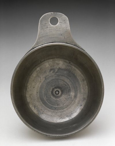 Porringer, c. 1775-1825 (tina) tekijältä Samuel (attr.to) Pennock