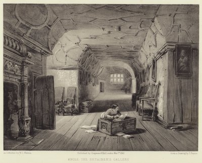 Knole, The Retainers Gallery tekijältä Samuel A. Rayner