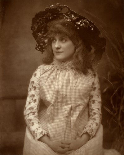 Minnie Palmer, yhdysvaltalainen näyttelijä, 1884 tekijältä Samuel A Walker