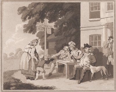 Hyväntekeväisyys, 25. marraskuuta 1792. tekijältä Samuel Alken