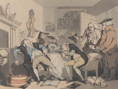 The Tempora, The Mores!, 1799. tekijältä Samuel Alken