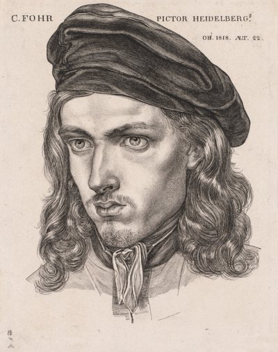 Carl Philipp Fohrin muotokuva, 1818. tekijältä Samuel Amsler