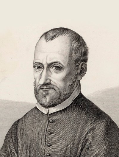 Muotokuva säveltäjä Giovanni Pierluigi da Palestrinasta 1526-1594. tekijältä Samuel Amsler