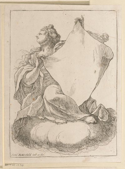 Dona amb un drap a les mans Diversos dissenys (títol de la sèrie) Acabat Opera Varia Historica, Poetica & Iconologica (títol de la sèrie). tekijältä Samuel Bottschild