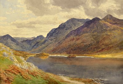 Crummock Water, Cumberland tekijältä Samuel Bough
