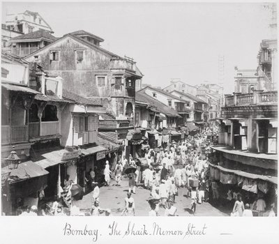 Bombay, Said-Memon-katu tekijältä Samuel Bourne