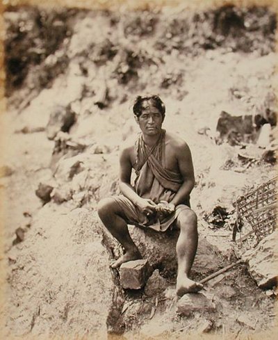 Lepcha mies tekijältä Samuel Bourne