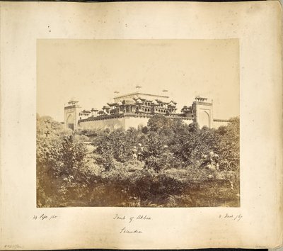 Secundra; Akbarin mausoleumi tekijältä Samuel Bourne