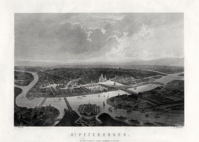 Pietari, Venäjä, 1800-luku tekijältä Samuel Bradshaw