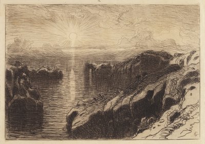 Tyynenmeren rannikko, Kalifornia tekijältä Samuel Colman