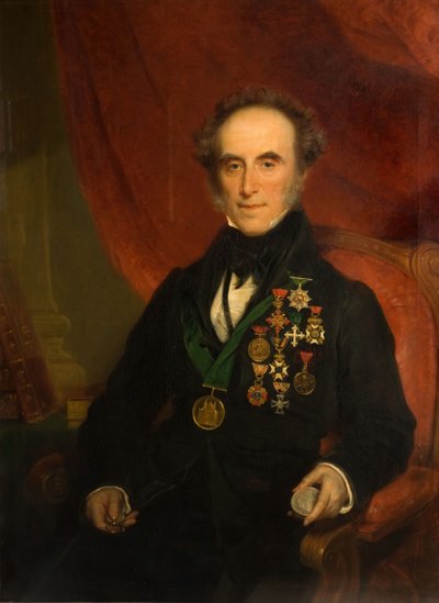 Sir Edward Thomasonin muotokuva 1769-1849, 1849. tekijältä Samuel Colman