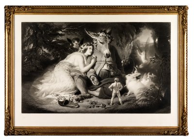 Kesäyön unelma (mezzotint) tekijältä Samuel Cousins