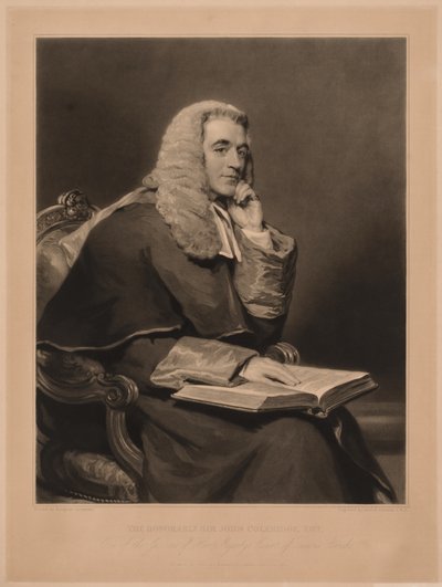 Sir John Taylor Coleridge tekijältä Samuel Cousins