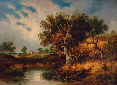 Maisema, 1855 tekijältä Samuel David Colkett