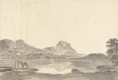 Figuurit järven rannalla tekijältä Samuel Davis